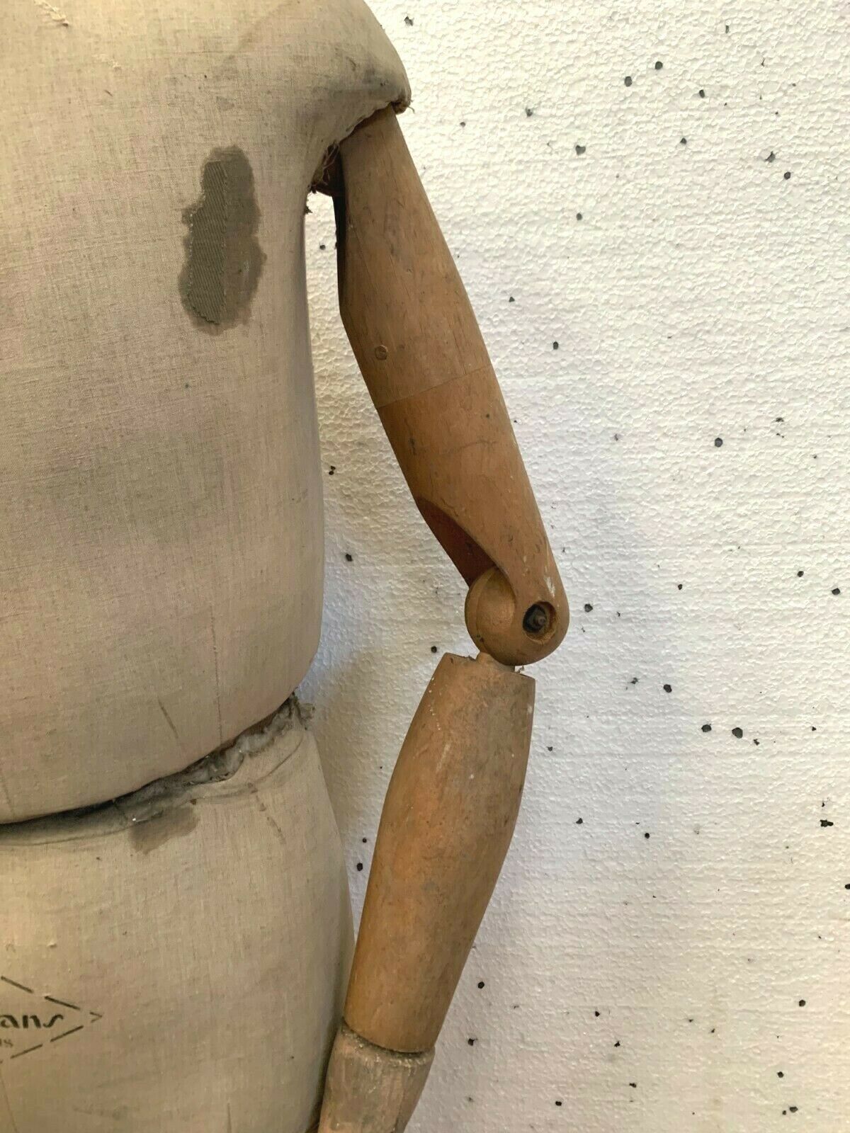 Translation Results Mannequin With Articulated Arm In Wood Maison P  Imans In Paris XX Century photo vinterior