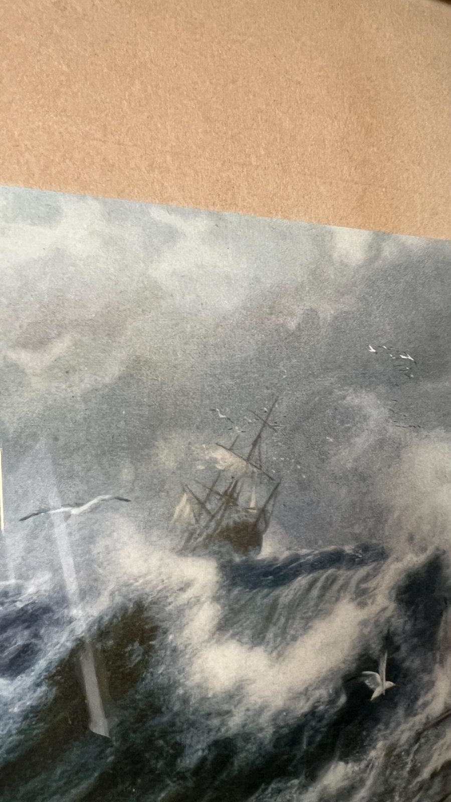 Early 1900s Maritime Print – "Off To The Rescue" – Framed & Glazed photo 99.0