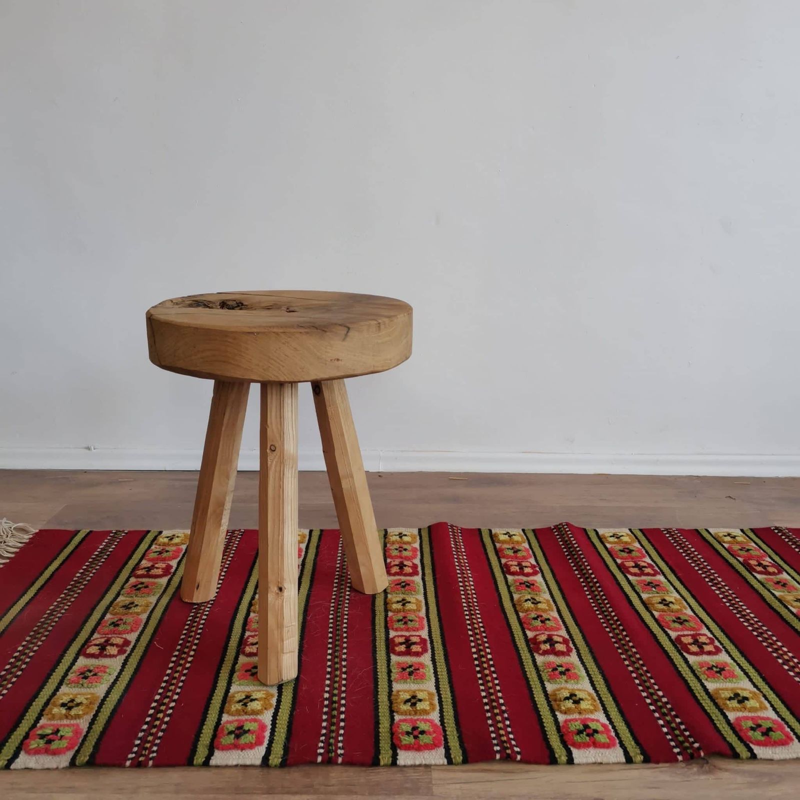 Big Wall Hanging Turkish Styled Hand Weaved Kiln 60's Wall Fabric. Vintage Bold Bright Home Decor, Dero Colours, Brown, Red, Green, photo furniture