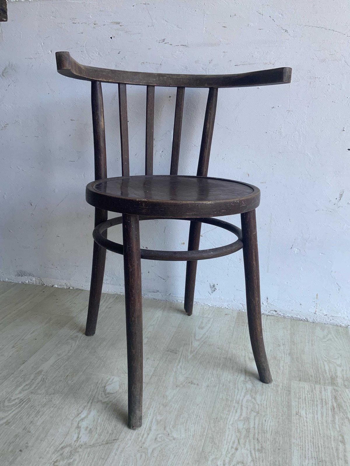 Thonet Inspired Chair: 1890s Austrian Charm | Solid Elm Craftsmanship | Salvaged From Budapest Tea Room | Historic Elegance For Your Space