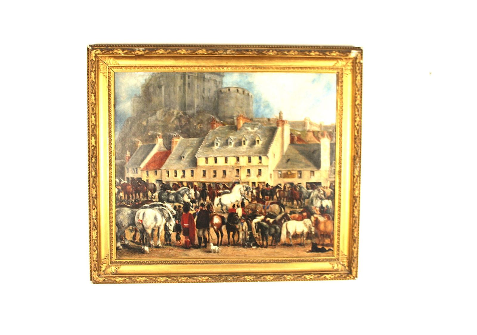 19th Century Horsefair Grassmarket Edinburgh Scotland photo furniture