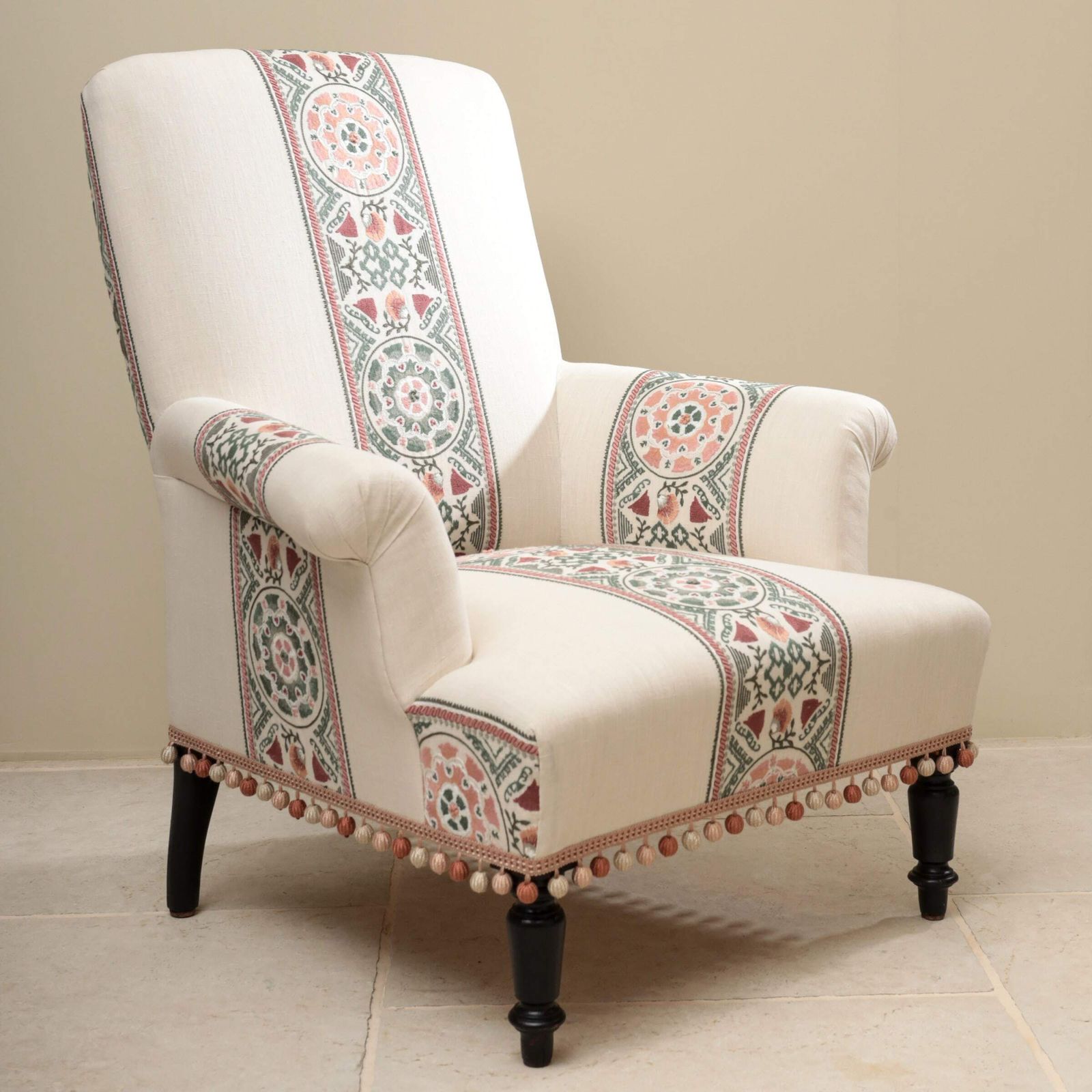 A Classic Antique Square Back French Armchair Dating To Around 1880. photo 3200.0