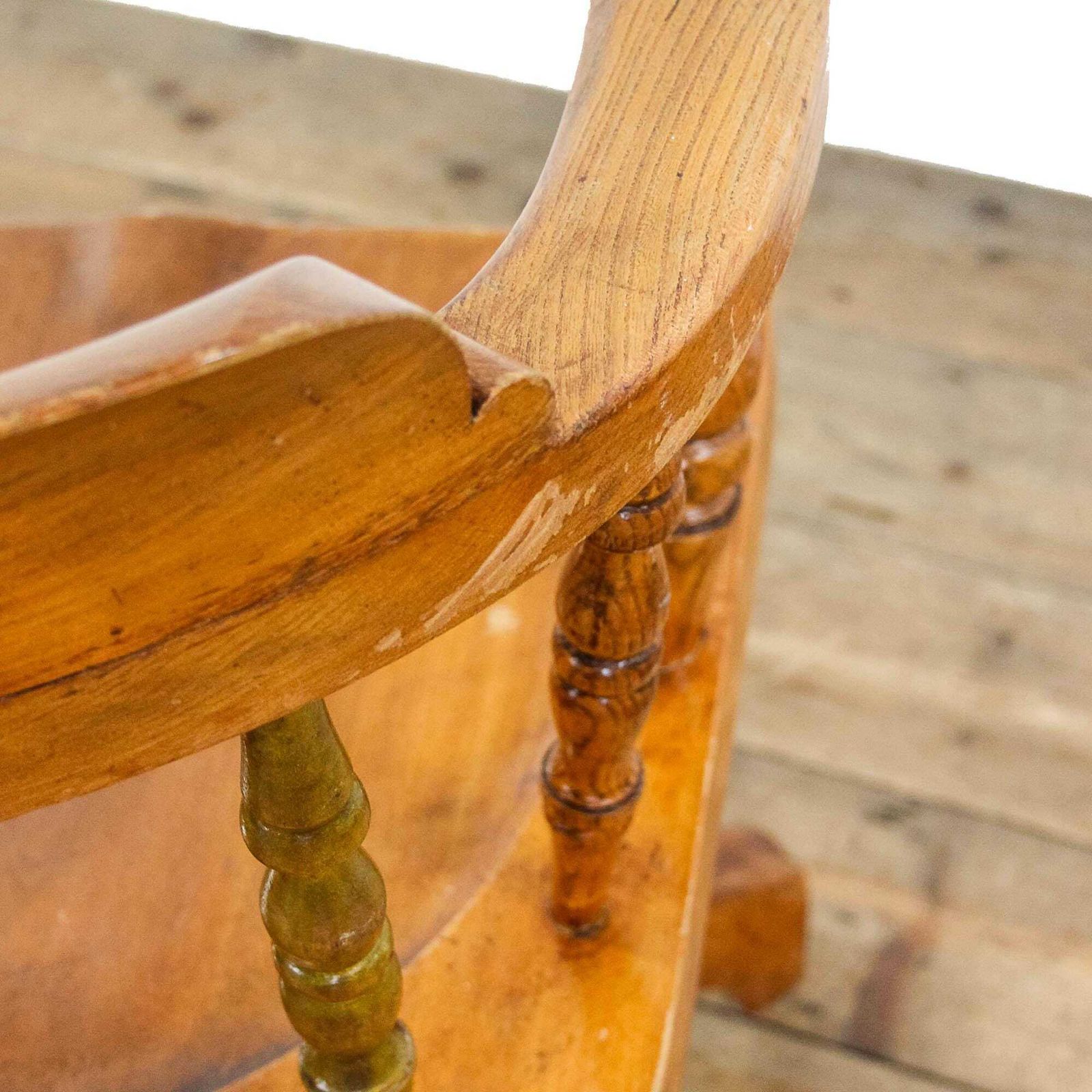 photo for sale Antique Early 20th Century Captain's Chair