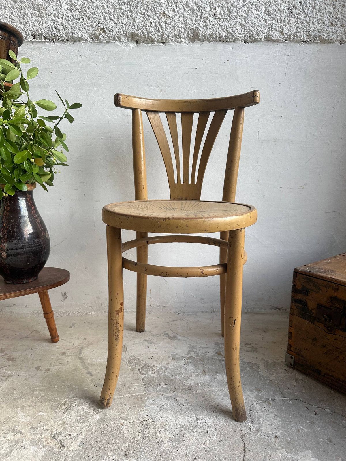 Antique Slovakian Cottage Chair (1890) Handcrafted Oak Beauty With Stunning Etched Pattern Rare Find From Bratislava's Old Farmhouse Legacy!