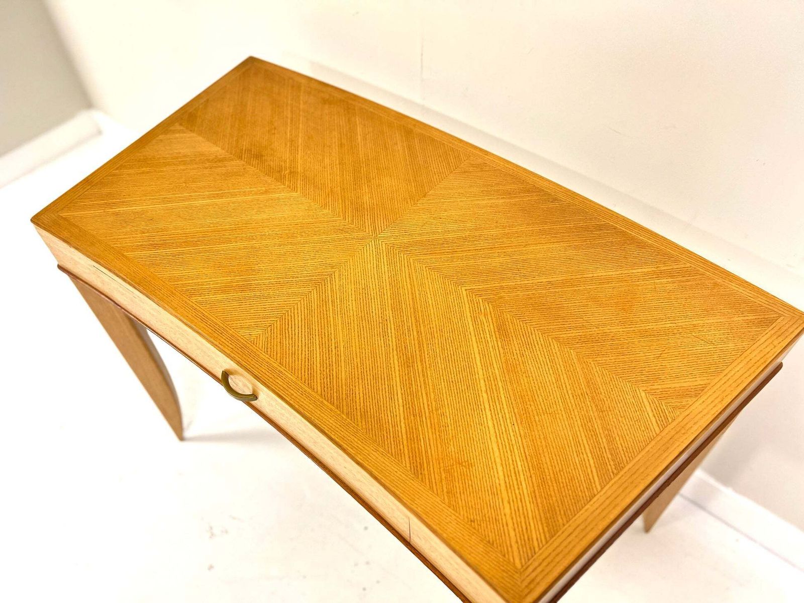 Attributed To Maison Dominique, French Sycamore Desk photo 11995.0
