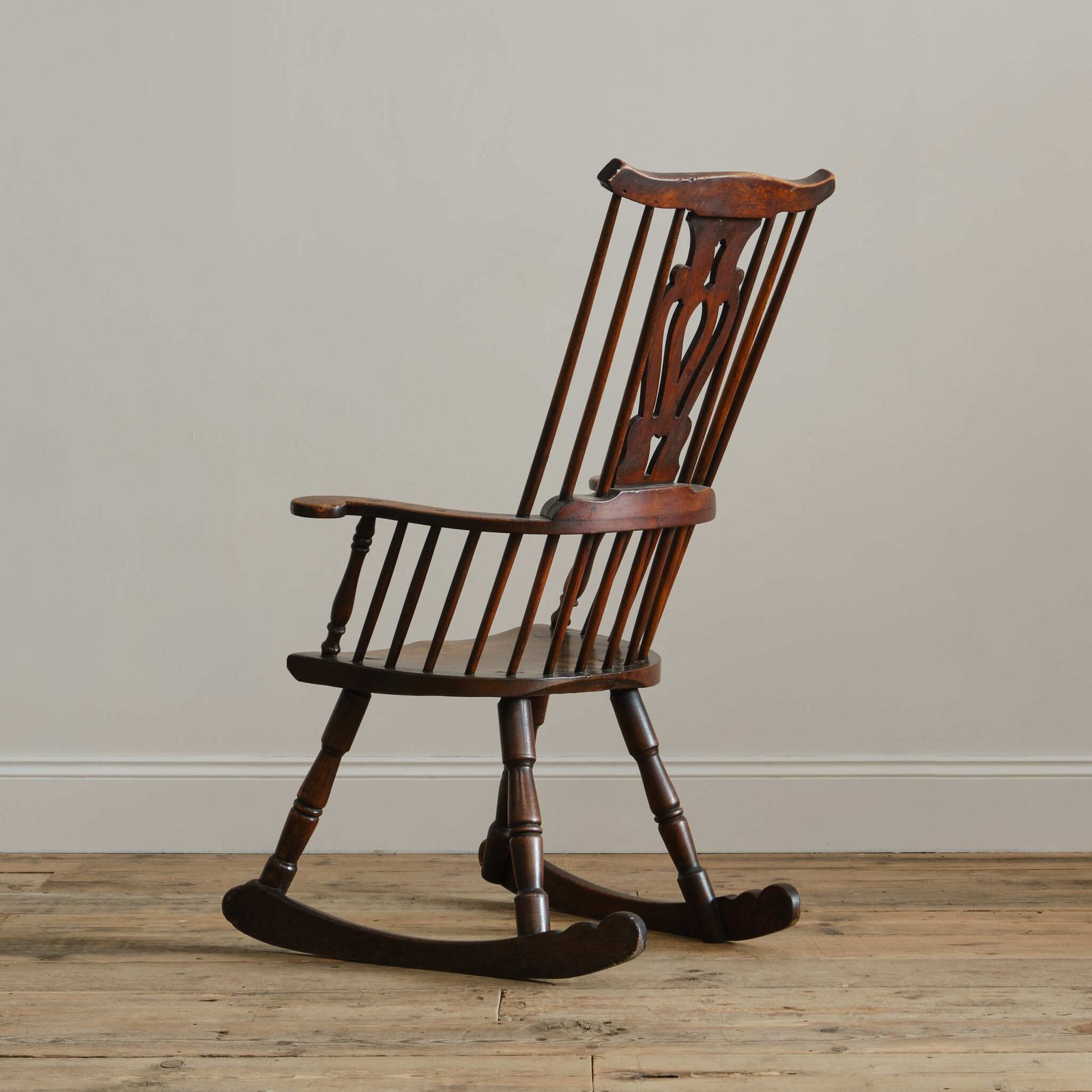 Late 18th Century Thames Valley Rocking Windsor Chair photo buy
