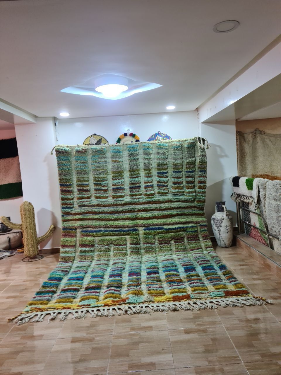 Authentic Handmade Beni Ourain Rug – Luxurious Berber Elegance 300x200 Cm photo furniture