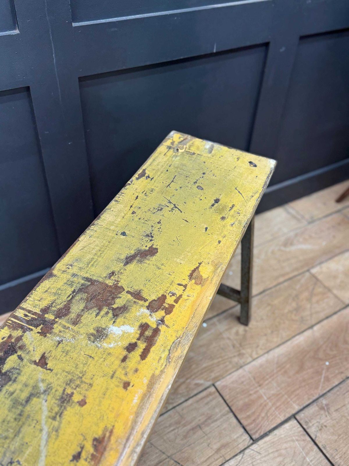 Vintage Bench Seat / Hallway Seat / Rustic Furniture / Kitchen / Dining Room / Seating / Window / Inside Or Outside / Home Or Garden A photo buy
