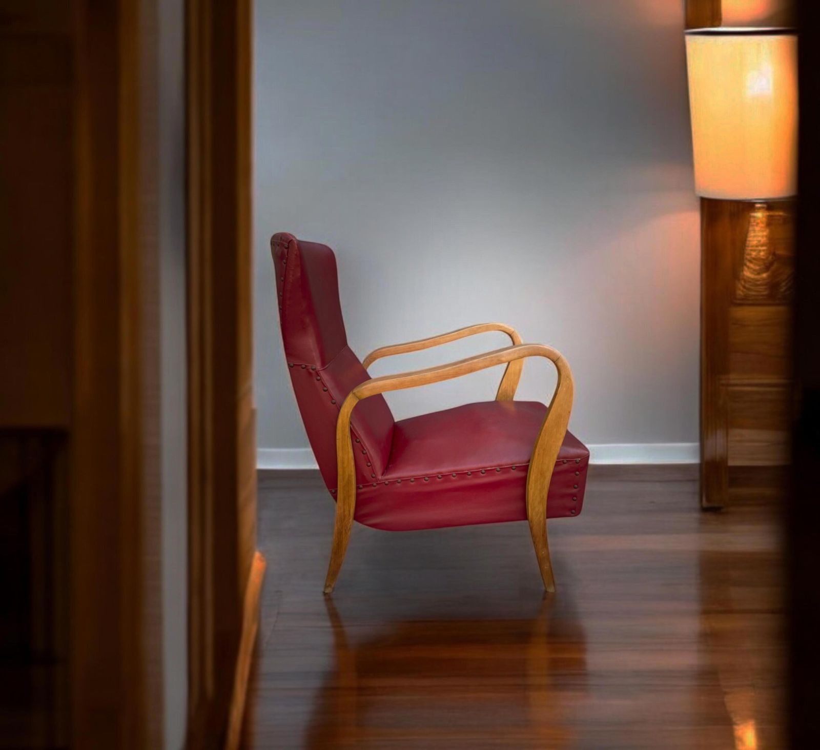 Pair Of Armchairs   Italian Design   1950 photo vinterior