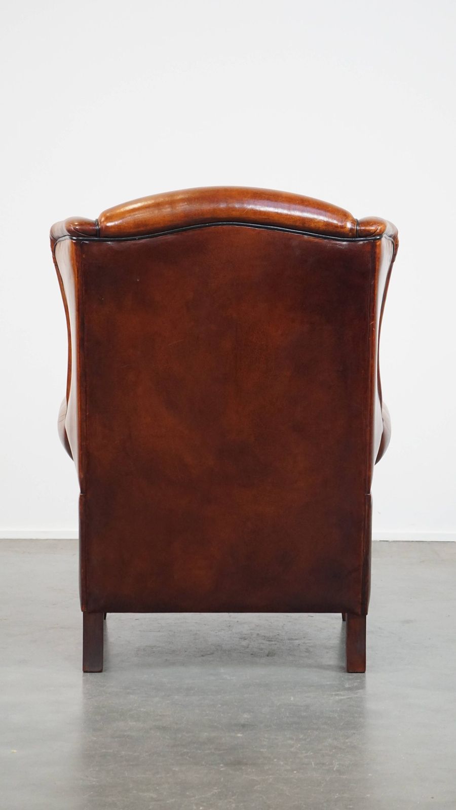Stylish, Spacious Sheepskin Armchair In A Warm Colour And With Excellent Seating Comfort photo Furniture