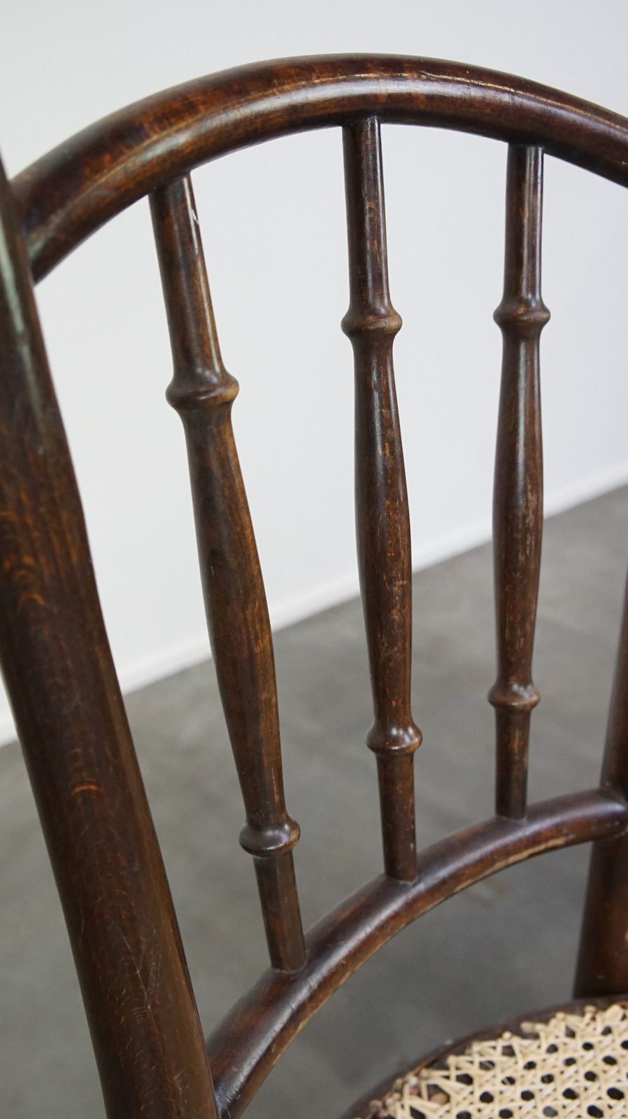 photo vinterior Set Van 2 Vintage Thonet Bistrostoelen