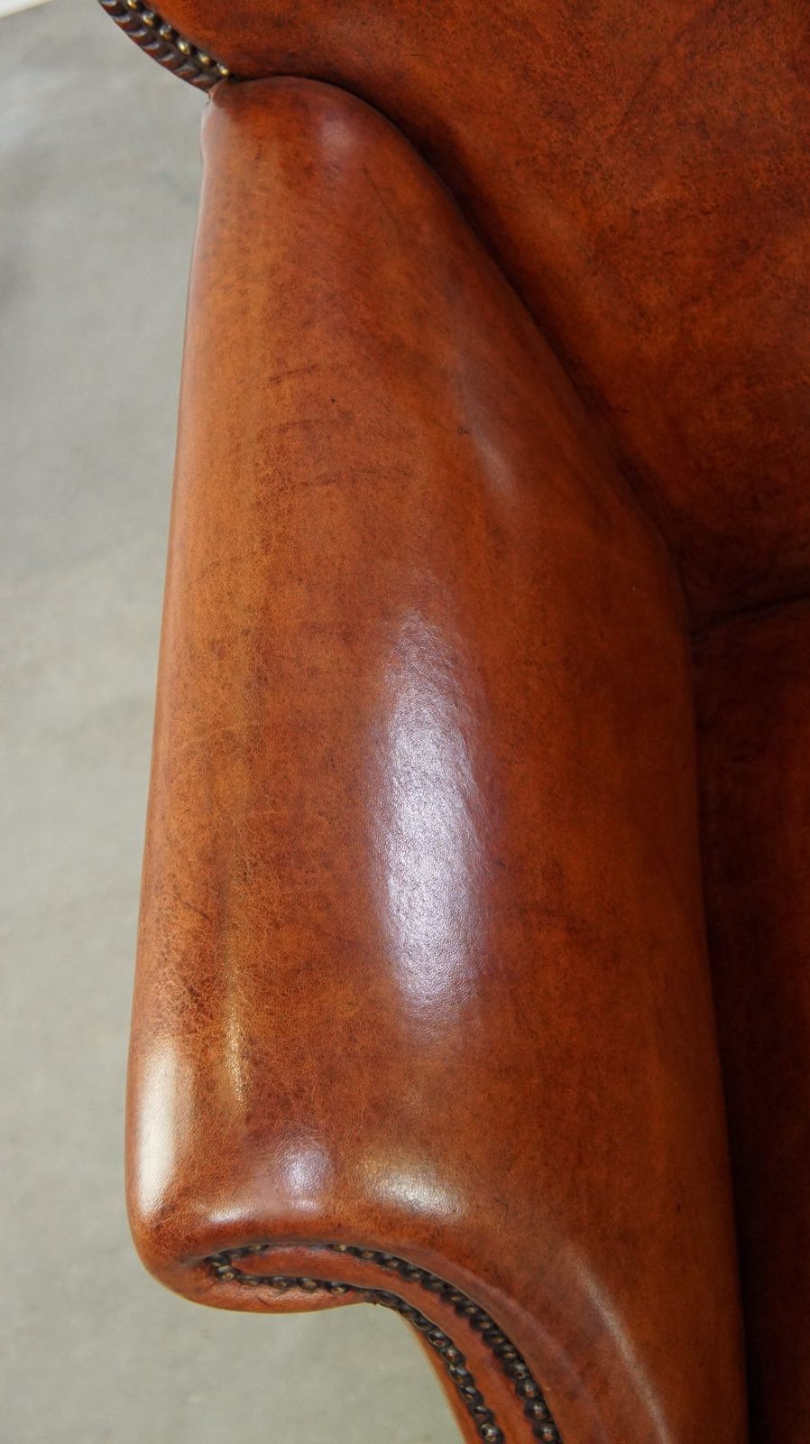 Fully Restored Antique Sheepskin Armchair photo buy