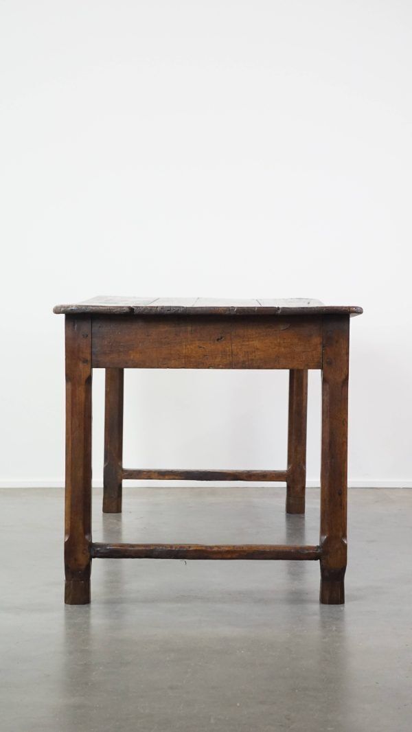 Antieke Franse Eettafel Met Fraai Blad, Eind 18e Eeuw photo Meubels
