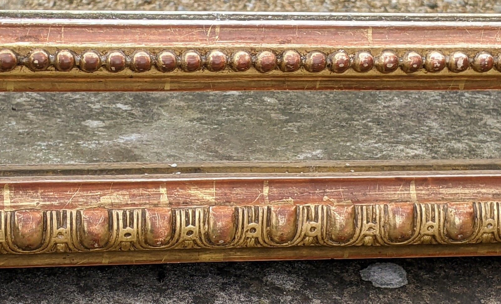 photo vintage Outstanding French Louis XVI Gilt Mirror