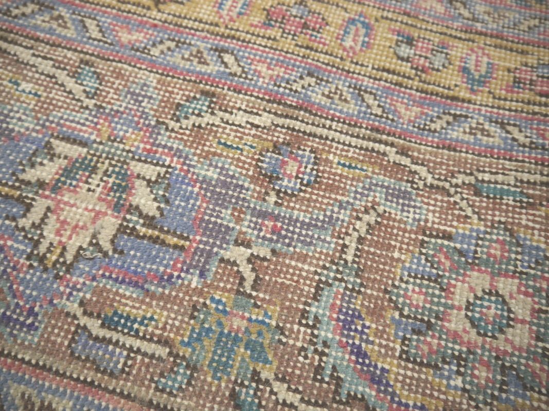 Vintage Rug | Muted Area Carpet | 11.6 X 8.2 Ft | 360 X 250 Cm photo vintage