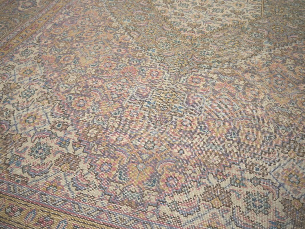 photo furniture Vintage Rug | Muted Area Carpet | 11.6 X 8.2 Ft | 360 X 250 Cm