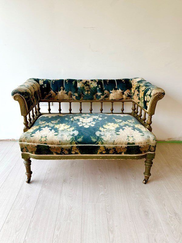 Antique Victorian 2 Seater Sofa