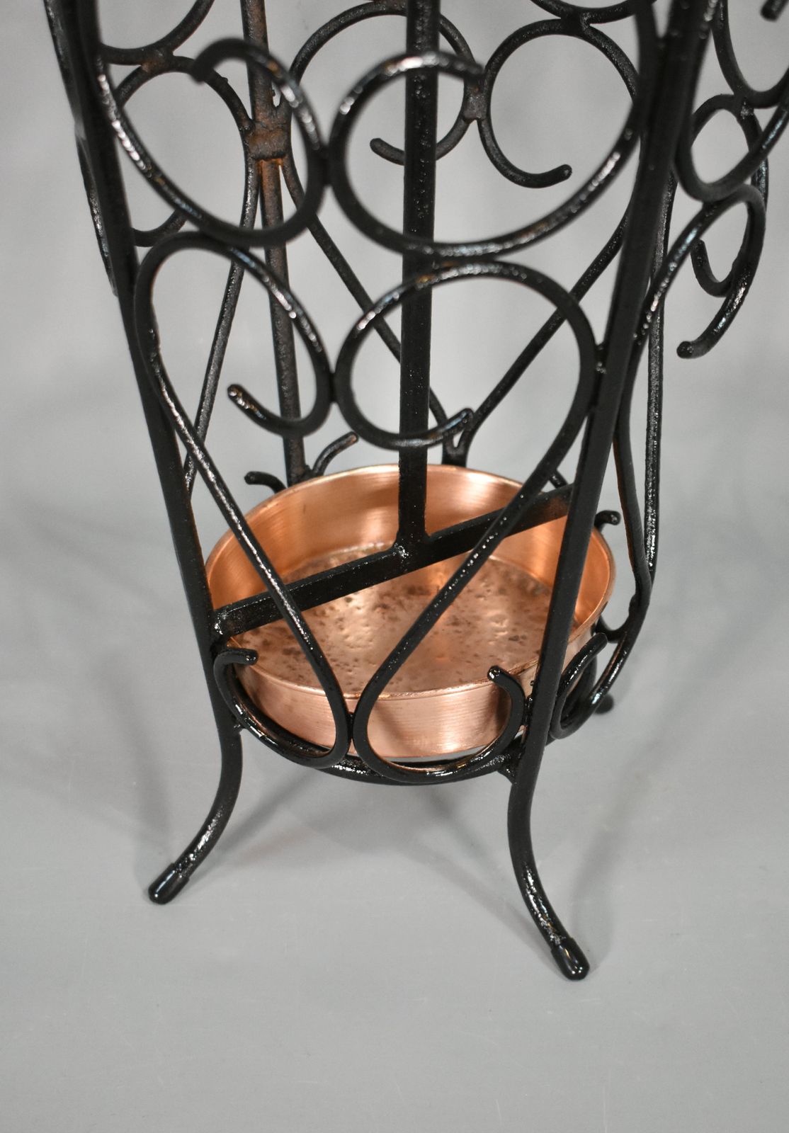 French Umbrella Stand In Wrought Iron 1950s photo buy
