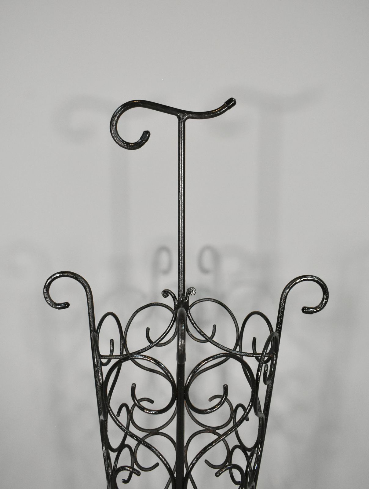 French Umbrella Stand In Wrought Iron 1950s photo vinterior