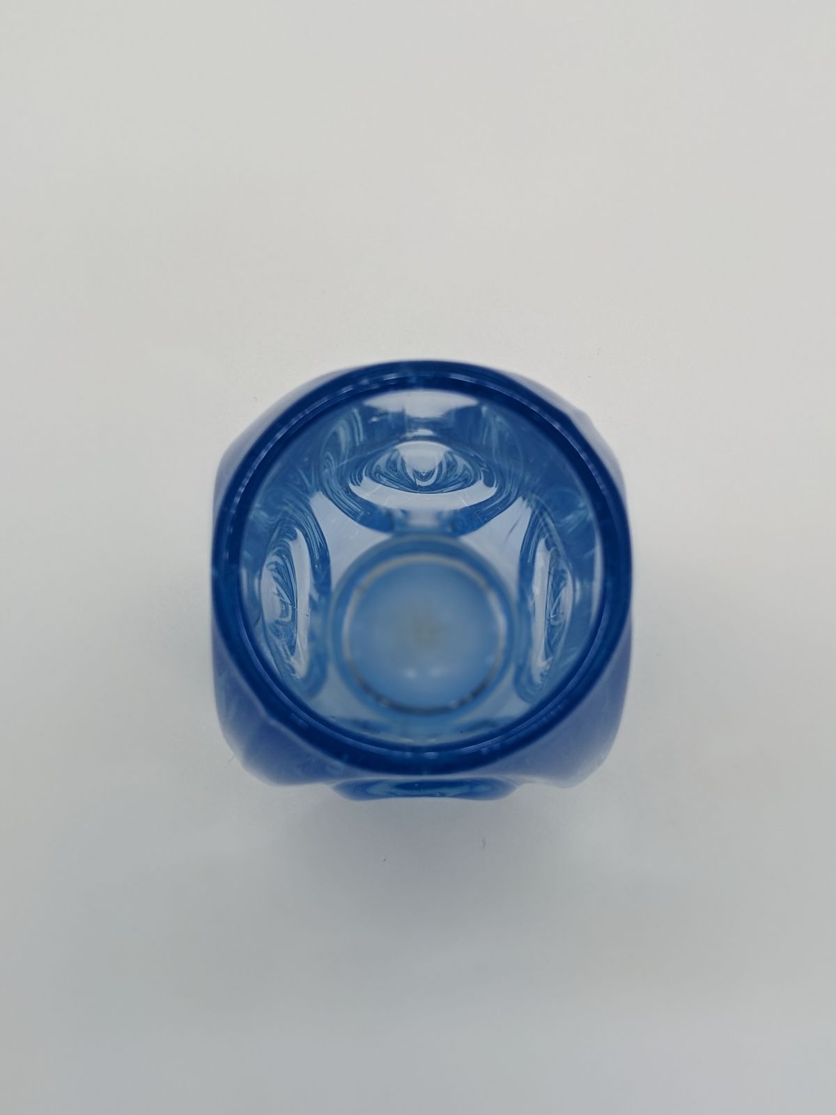 Lilac Blue Bullet Vase By Rudolf Schrotter 1955 For Rosice Glassworks Czechoslovakia Midcentury Modern Classic Design photo 75.0