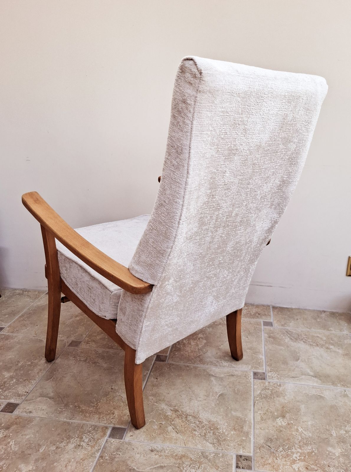 Mid Century Vintage Easy Chair Newly Upholstered photo Furniture