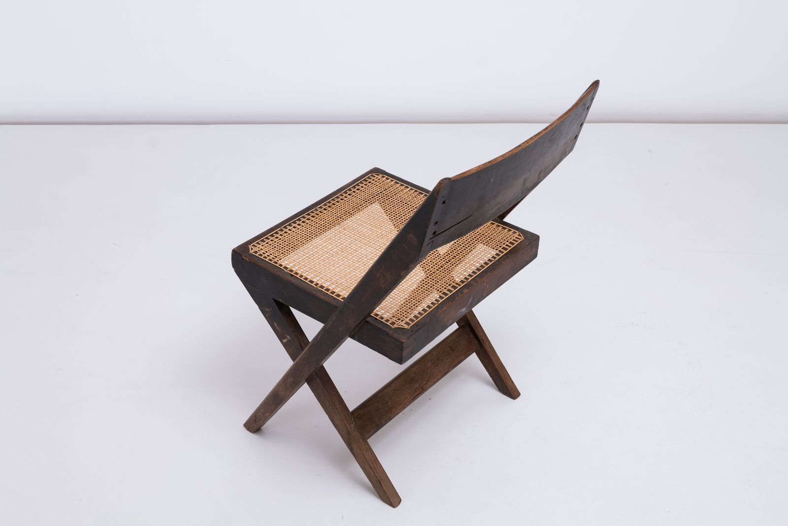 Pierre Jeanneret & Eulie Chowdhury, Library Chair, Chandigarh, 1st Production