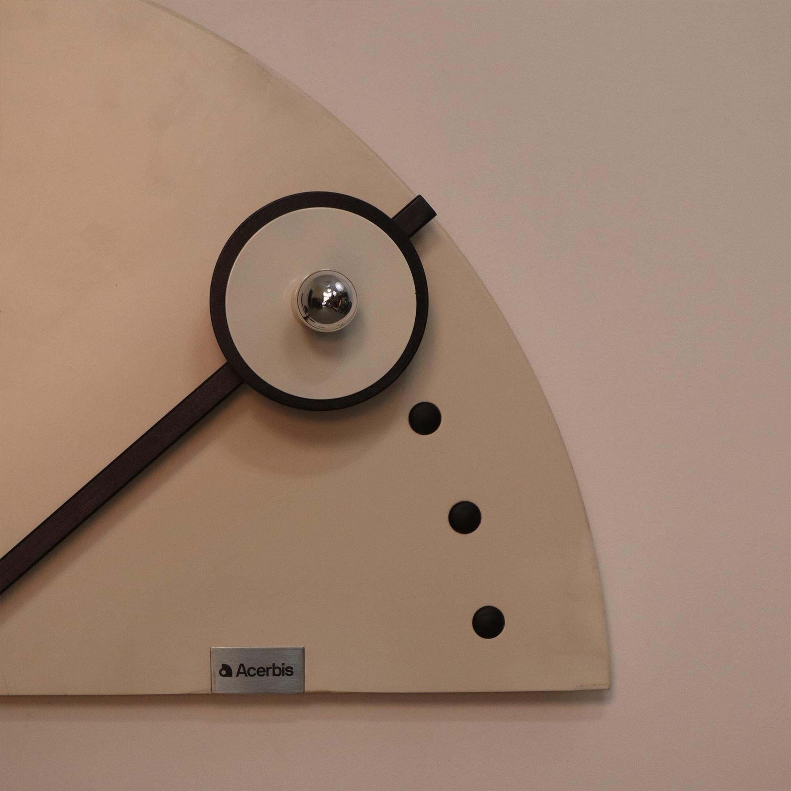 Memphis Style Console Mirror Lamps By Giotto Stoppino For Acerbis, Italy photo 3052.0