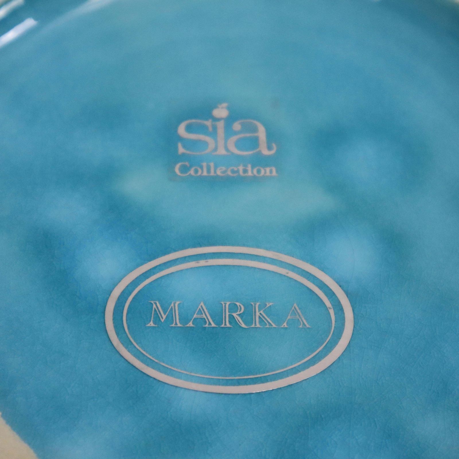 21st Century Italian Blue Ceramic Vases Marka Sia Collection, Italy, 2000s photo 212.0