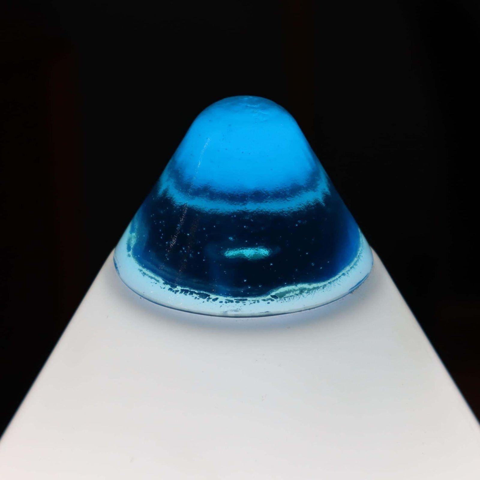 Mid Century Modern "Matita" Glass Lamp By Federica Marangoni, Itre, Italy, 1980 photo for sale