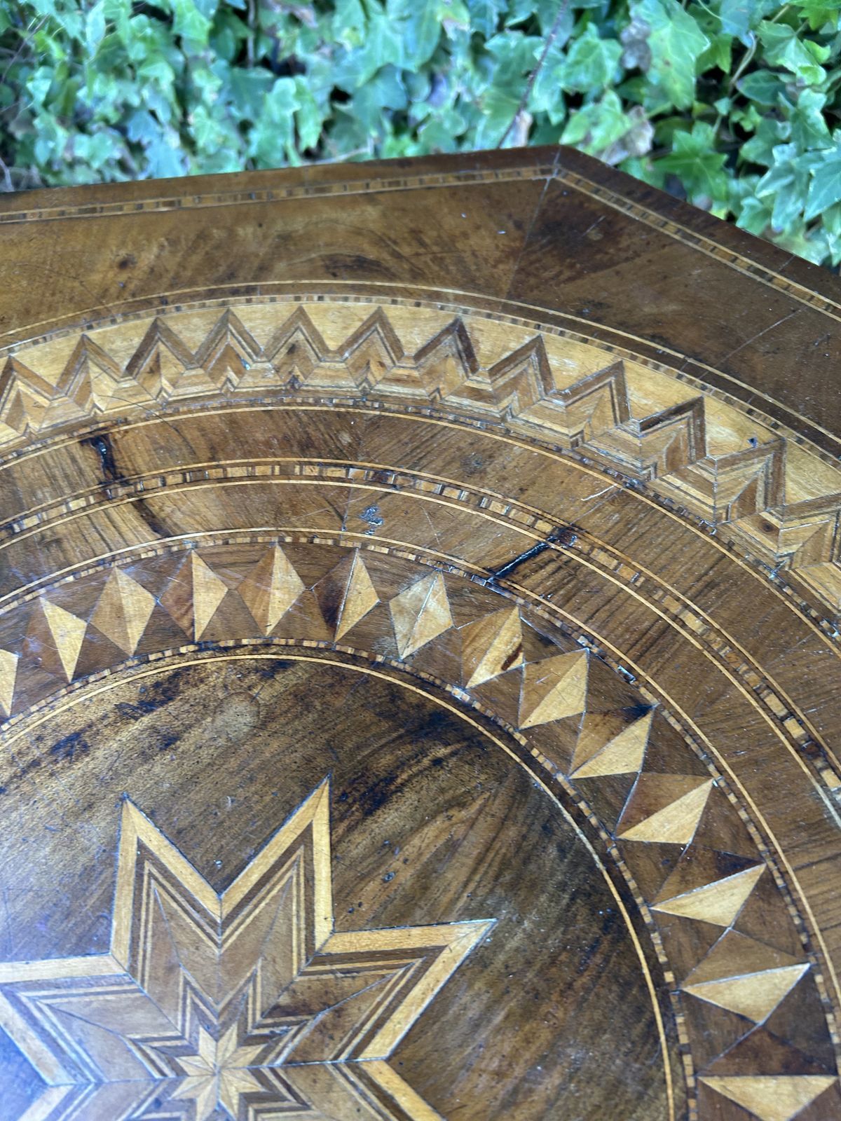 19th Century Oak Italian Sorrento Occasional Table photo for sale