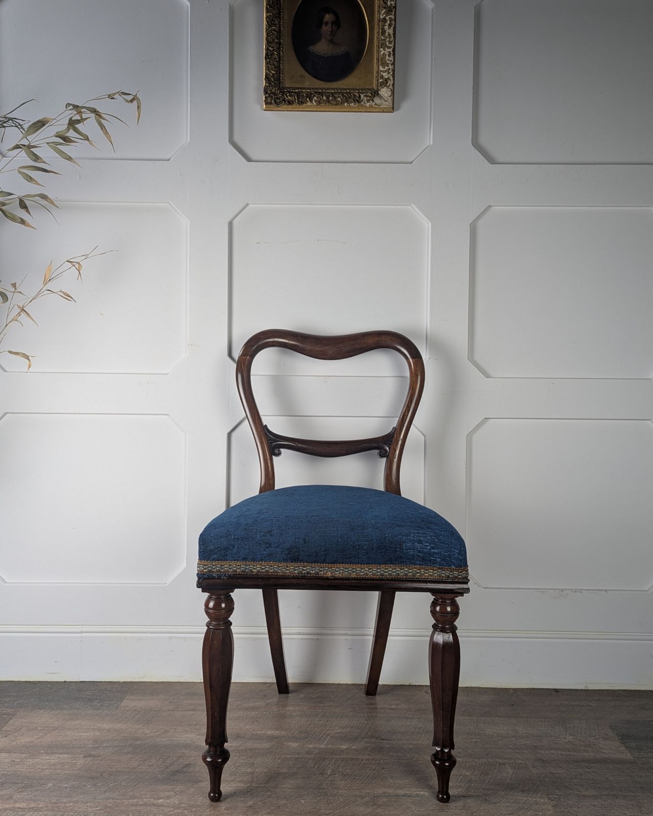 Victorian Rosewood Kidney Back Chair photo Furniture