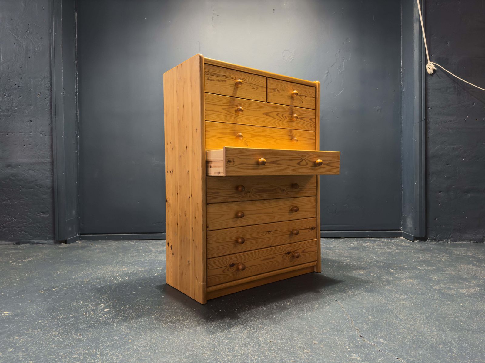 Solid Pine Chest Of Drawers photo Furniture