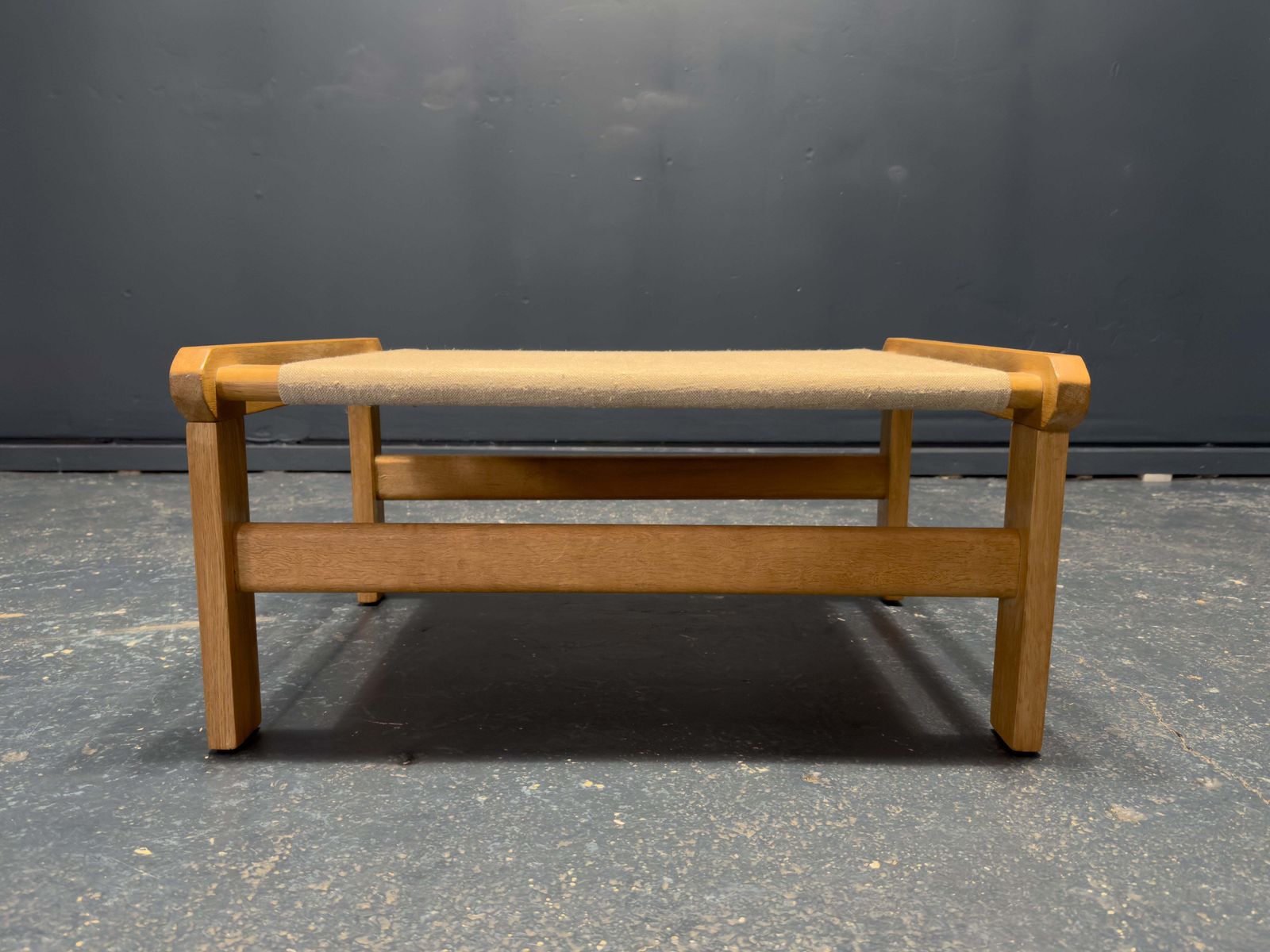 Oak Safari Style Stool photo Furniture