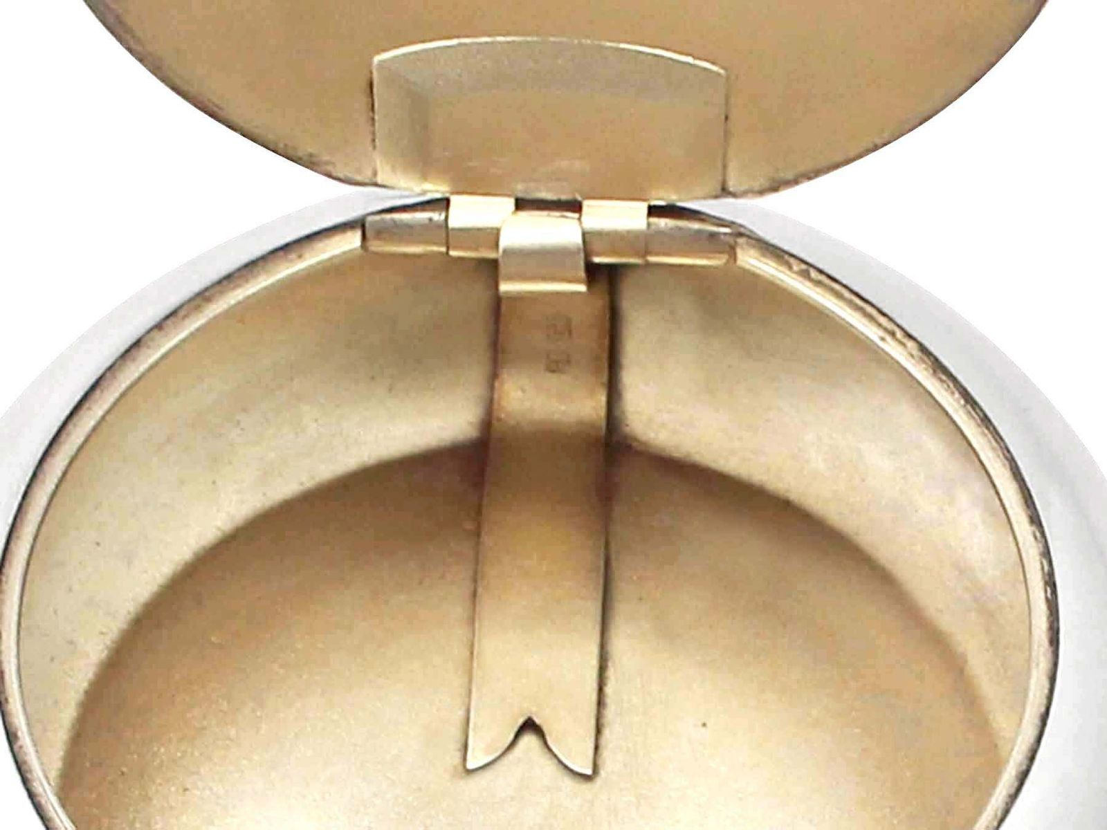 Antique Edwardian Sterling Silver Tobacco Box By William M Hayes photo 1169.0