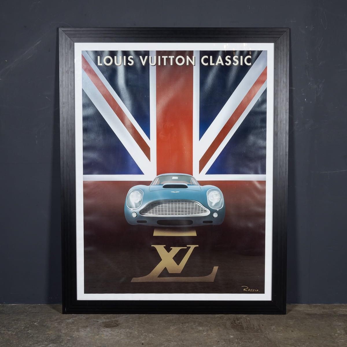 21stc Original Razzia Poster For Louis Vuitton Classic 2004, Waddesdon Manor photo furniture