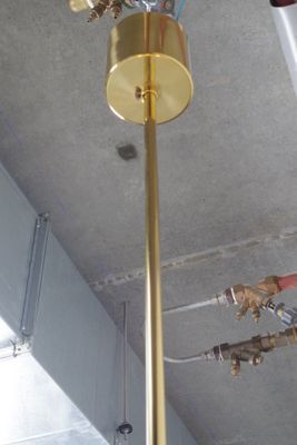 Mid Century Ice Glass Chandelier From Doria photo buy