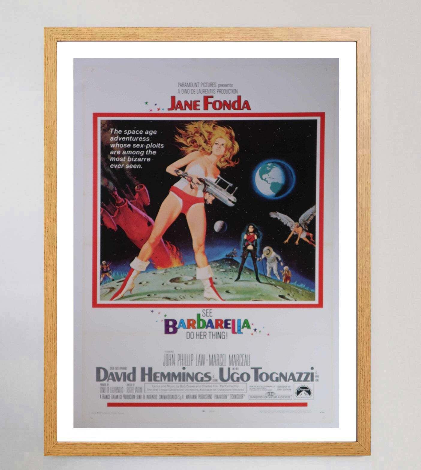 Barbarella  Original Vintage Poster photo Art