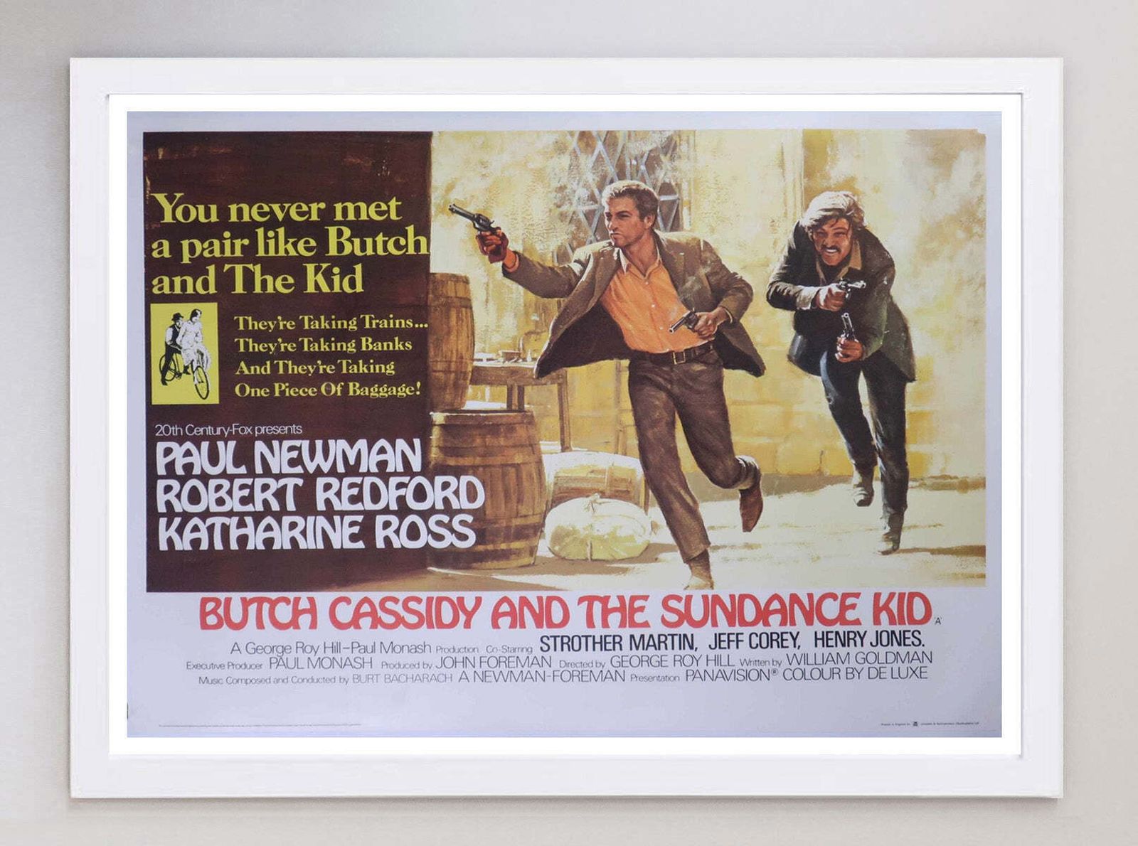 Butch Cassidy And The Sundance Kid  Original Vintage Poster photo for sale