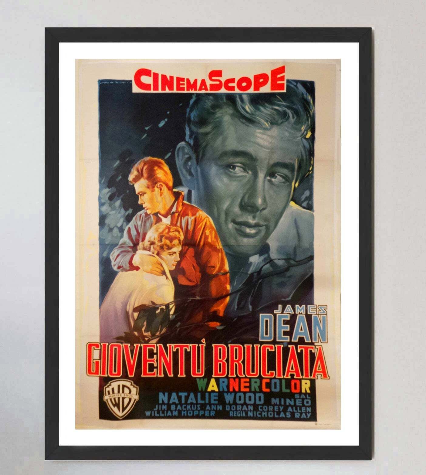 Rebel Without A Cause (Italian)  Original Vintage Poster photo furniture