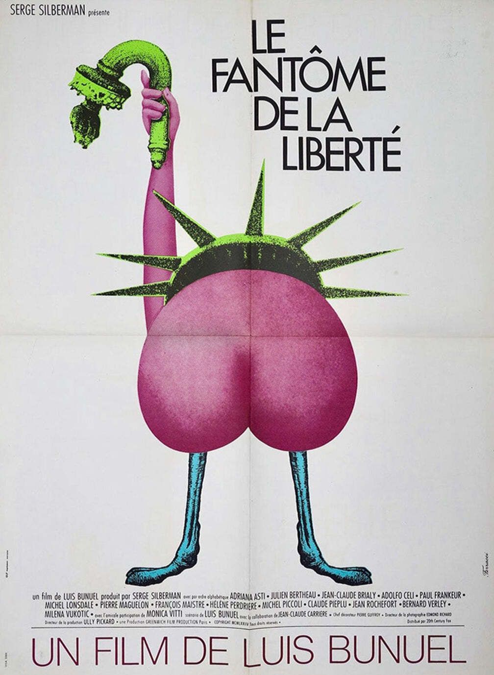 The Phantom Of Liberty (French) Original Vintage Poster