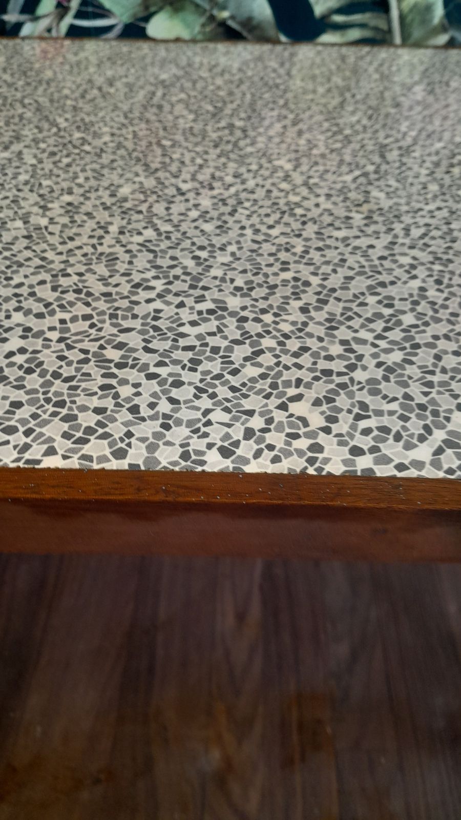 Retro Low Teak And Formica Coffee Table photo for sale