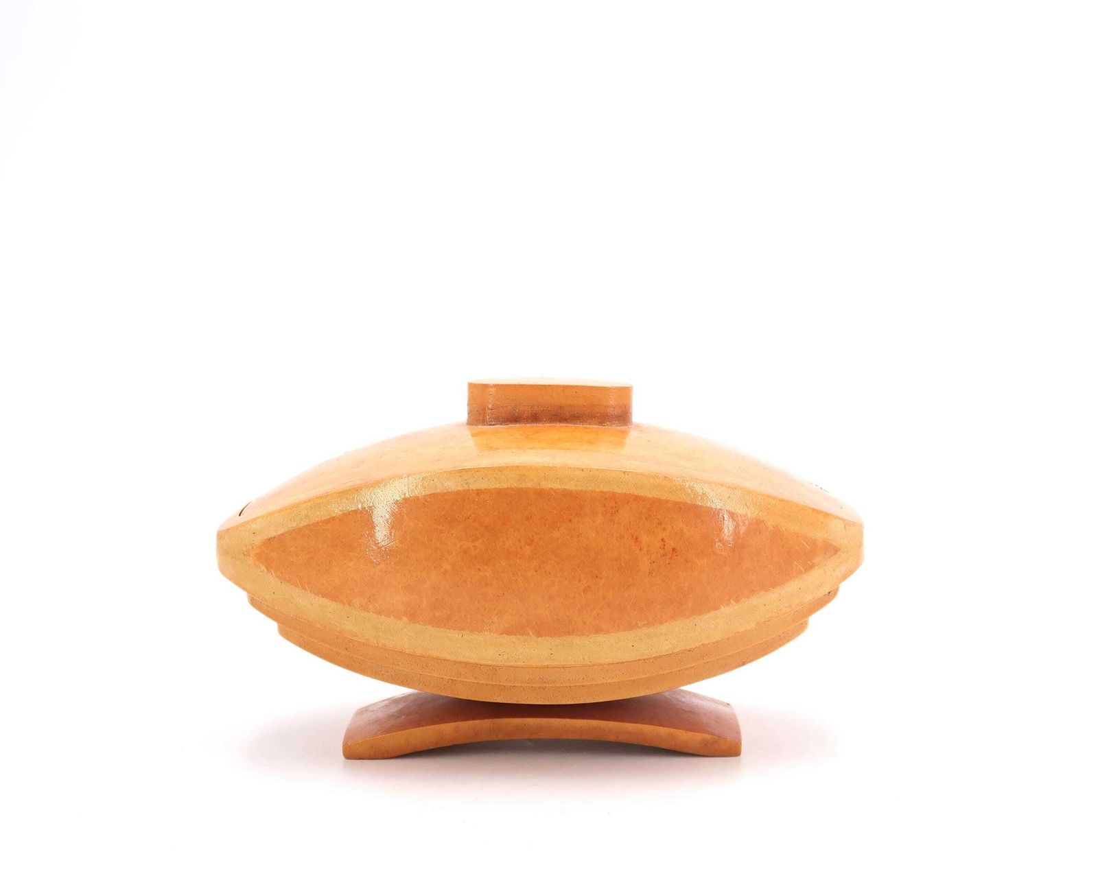 Jewelry Box By Moustapha Ndiaye Made With Calabashes, Thiès Sénégal 1980s / Jewelry Case, Art Deco Style