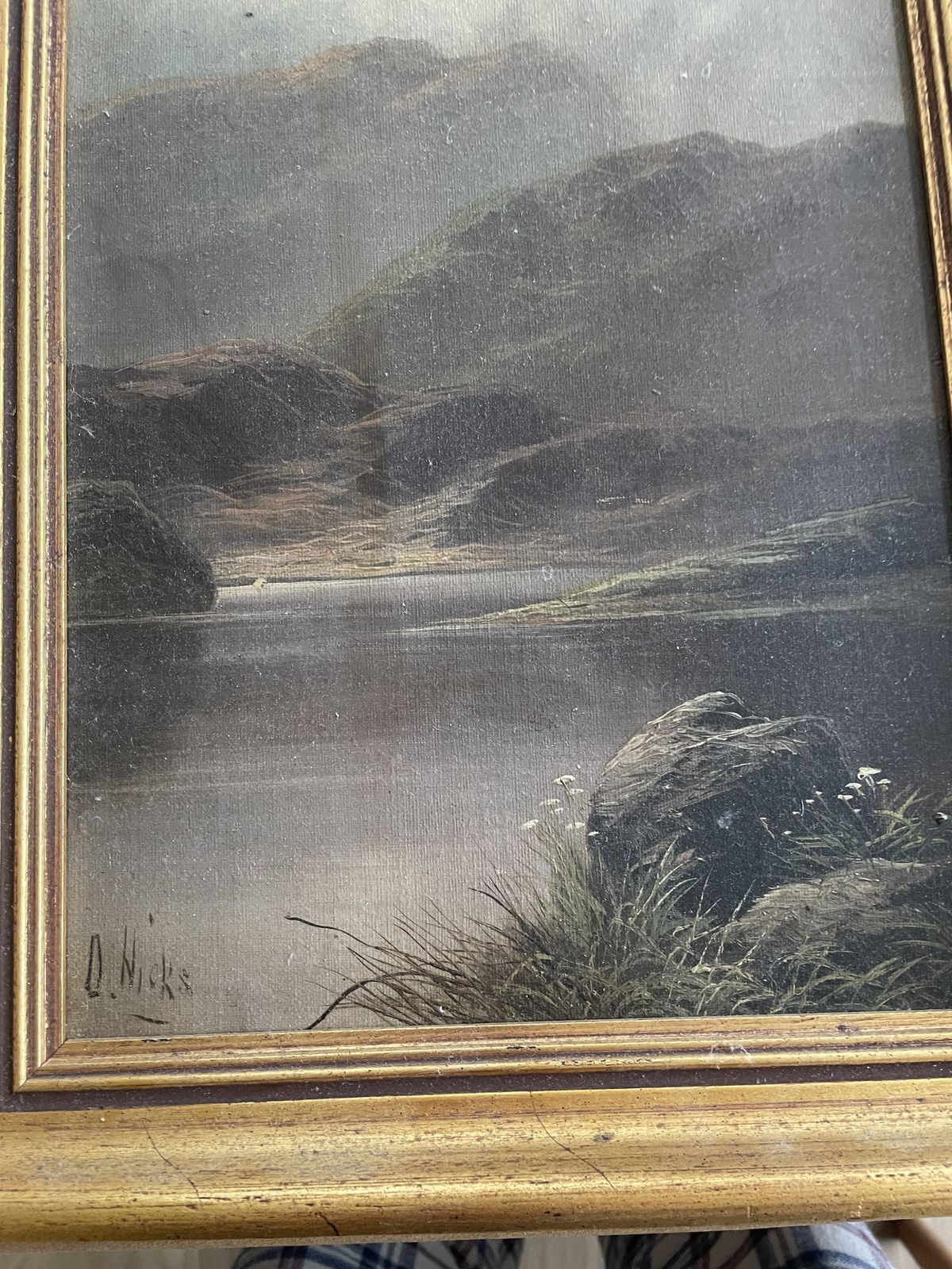 Two Victorian Oils Of Highland Landscapes By David Hick photo 450.0