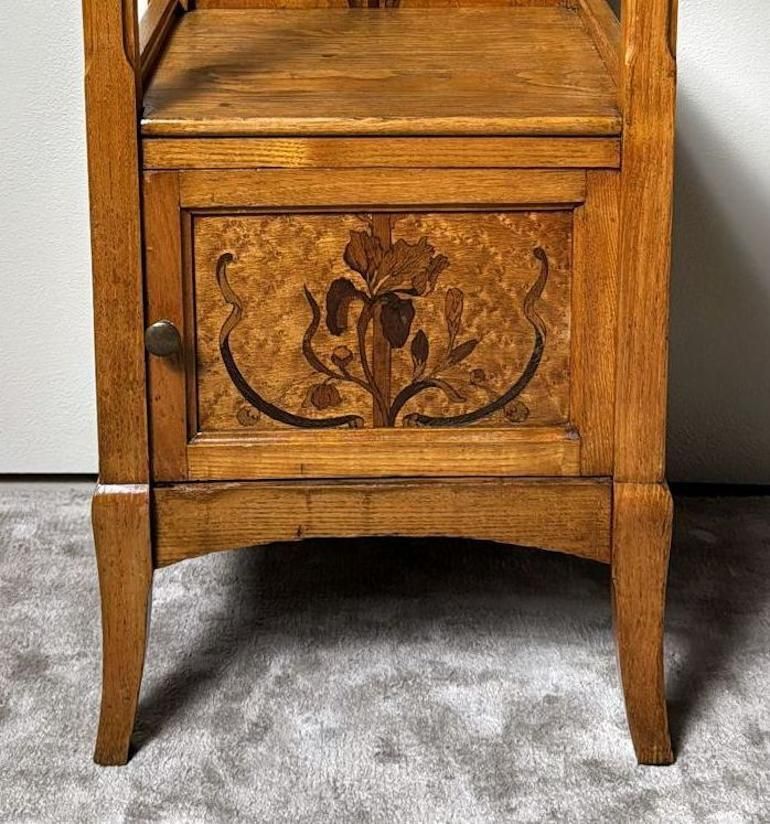 photo furniture Gallé émile French Art Nouveau Nightstand