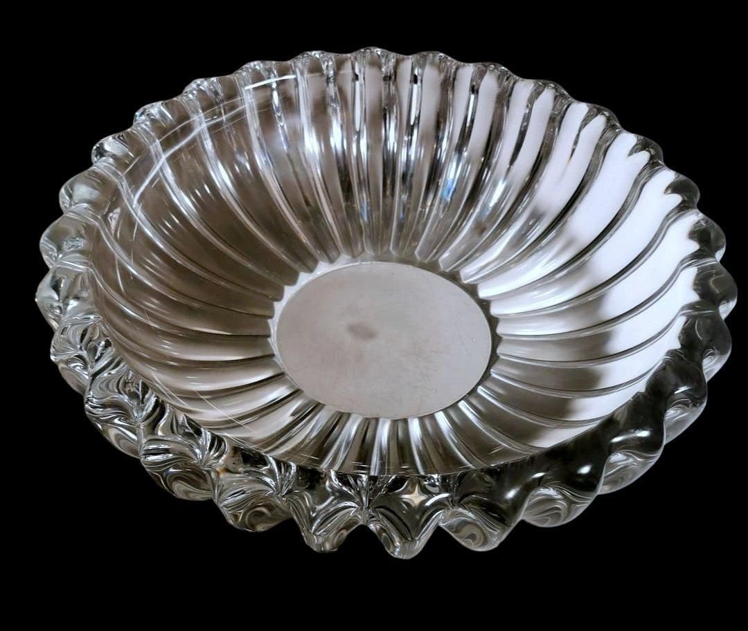 Art Deco Production Daum Design Pierre D'avesn French Molded Glass Bowl photo furniture