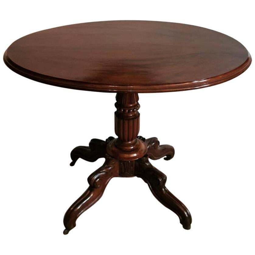 Louis Philippe Wood Sail Table Made In France