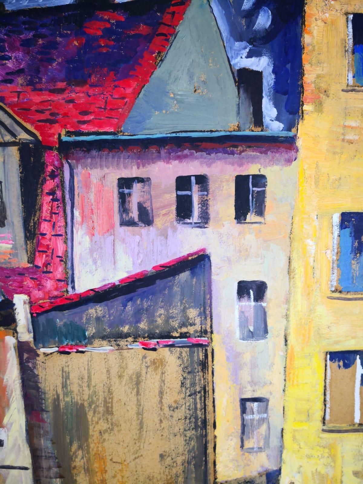Art 20th Century Munteanu Gheorghe Oil Painting photo