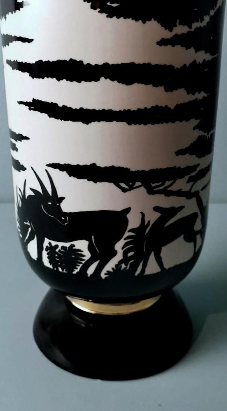 photo furniture Nicolas Blandin French Porcelain Vase Savannah Collection