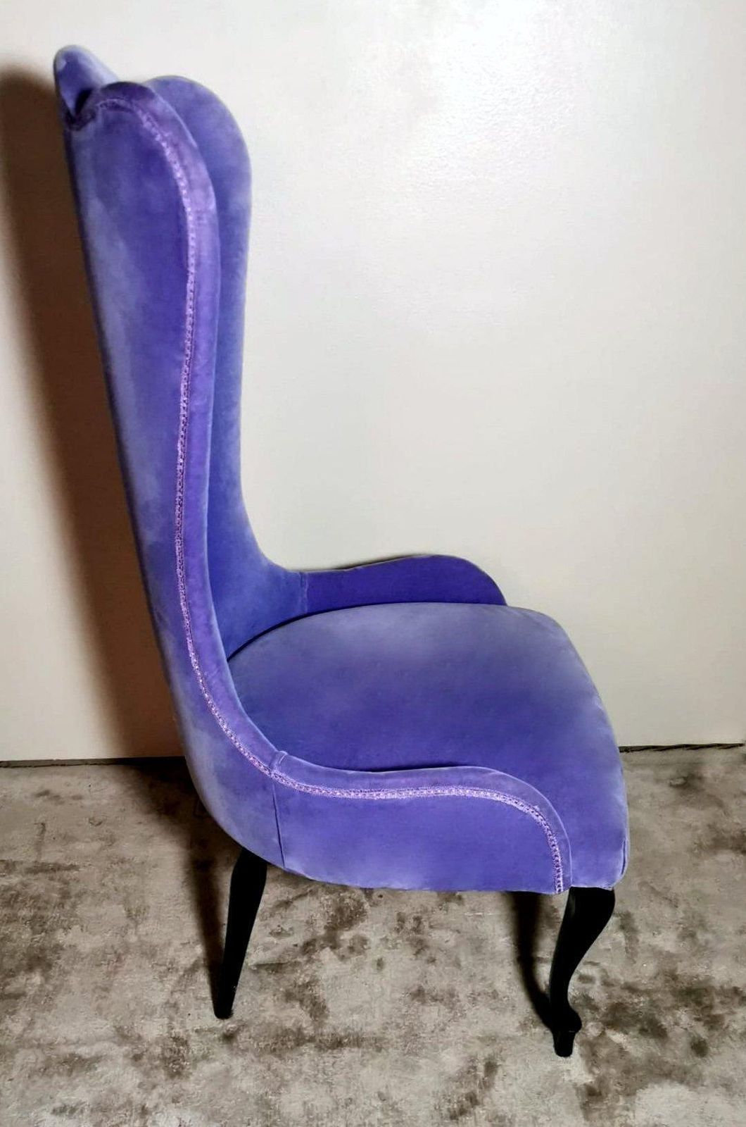 Hollywood Regency Style Italian Bedroom Armchair photo vinterior