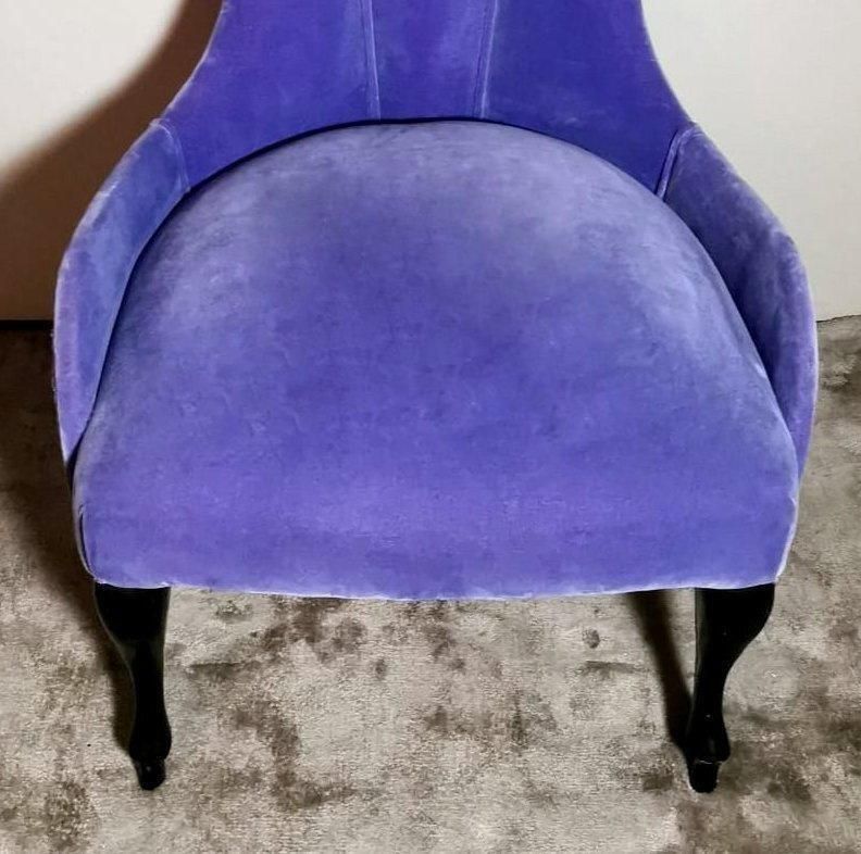 photo for sale Hollywood Regency Style Italian Bedroom Armchair